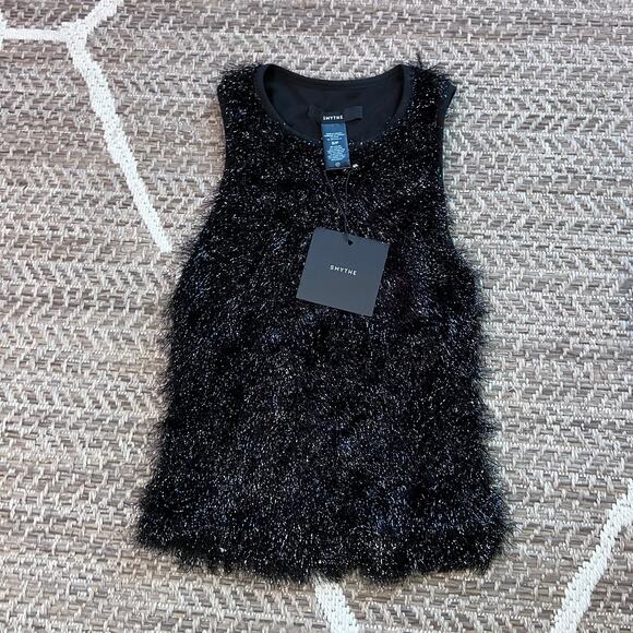 SMYTHE Tinsel Tank size Small (Black Metallic) - Picture 1 of 5